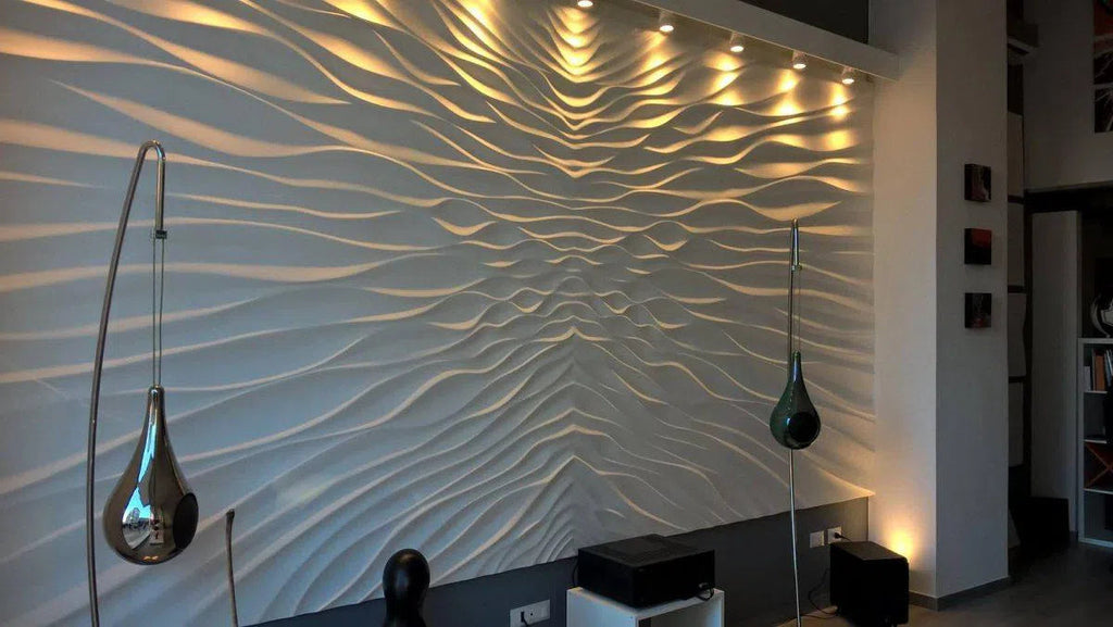 3D Gypsum Mural - ILLUSION - DecorMania.eu