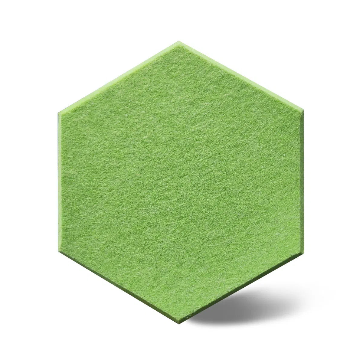 HEXA Felt 3D Panel - GREEN 3pcs. - DecorMania.eu